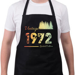 printfashion 1972 - Kötény - Fekete (12612376)