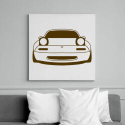 printfashion Mazda mx5 Barna - Vászonkép - Fehér (15776965)