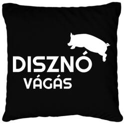 printfashion Disznóvágás - fehér - Párnahuzat, Díszpárnahuzat - Fekete (11628394)