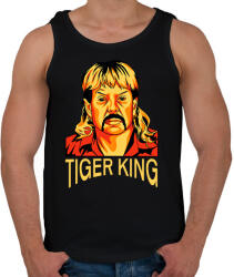 printfashion Tigriskirály - Férfi atléta - Fekete (2628842)