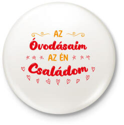 printfashion Az óvodásaim - Kitűző, hűtőmágnes - Fehér (13755969)