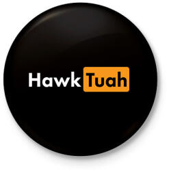 printfashion hawktuah ph - Kitűző, hűtőmágnes - Fekete (16250653)