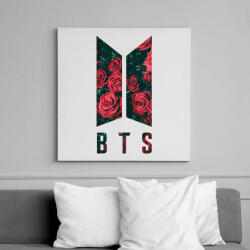 printfashion BTS - Vászonkép - Fehér (6633516)