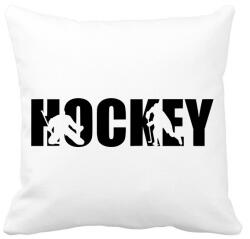 printfashion Ice Hockey - Párnahuzat, Díszpárnahuzat - Fehér (15641056)