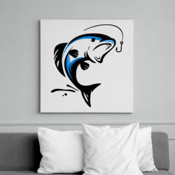 printfashion Hal - Vászonkép - Fehér (10696161)