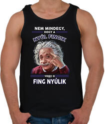 printfashion Nem mindegy. . . - Férfi atléta - Fekete (14835388)