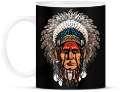 printfashion Indián - Bögre - Fekete (13765655)