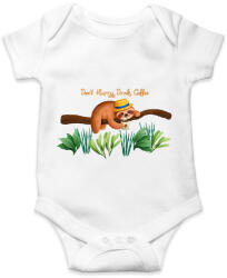 printfashion Don't hurry Drink coffee - Baba Body - Fehér (6590983)