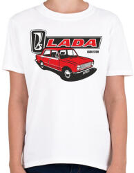printfashion lada 1200 - Gyerek póló - Fehér (4865866)