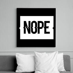 printfashion NOOE. png - Vászonkép - Fekete (6642946)