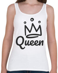 printfashion Queen - páros minta - Női atléta - Fehér (6083594)
