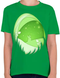printfashion Húsvéti tojás - Gyerek póló - Zöld (14493092)