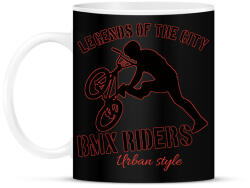 printfashion Bmx - Bögre - Fekete (4234080)
