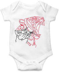 printfashion red&black 6 - Baba Body - Fehér (16293419)