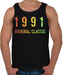 printfashion 1991 - Férfi atléta - Fekete (4567468)