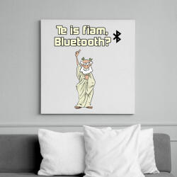 printfashion te is fiam. . . - Vászonkép - Fehér (6633627)