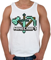 printfashion Minecraft - Férfi atléta - Fehér (2120760)