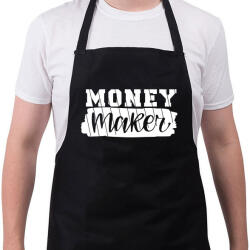 printfashion Pénzes páros - pénz kereső 2 - Kötény - Fekete (6068611)