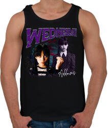 printfashion #Wednesday_Addams - Férfi atléta - Fekete (14145956)