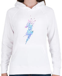 printfashion Thunderbirds - Női kapucnis pulóver - Fehér (239264)