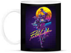 printfashion Pathfinder Retro - Apex Legends - Bögre - Fekete (1483470)