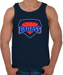 printfashion BADASS - Férfi atléta - Sötétkék (9968678)