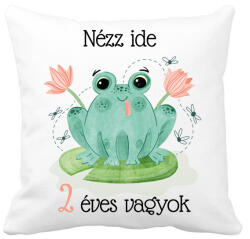 printfashion Nézz ide - Számmal - Párnahuzat, Díszpárnahuzat - Fehér (6243071)