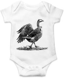 printfashion Liba rajz - Baba Body - Fehér (16692859)