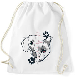 printfashion Kutyák és macskák - Sportzsák, Tornazsák - Fehér (2539692)