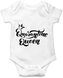 printfashion Quarantine Queen - Baba Body - Fehér (3589166)