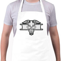 printfashion Combat Medic - Kötény - Fehér (4903164)