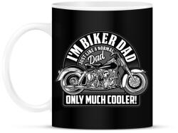 printfashion Motoros apa - Bögre - Fekete (5077685)