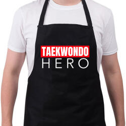 printfashion TAEKWONDO HERO - Kötény - Fekete (9468381)