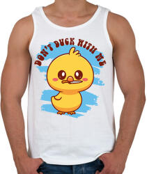 printfashion Don't duck with me - Férfi atléta - Fehér (12477085)