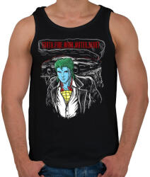 printfashion Határok - Férfi atléta - Fekete (39750)