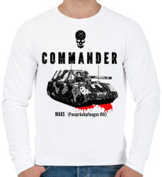 printfashion tank2 - Férfi pulóver - Fehér (1323421)