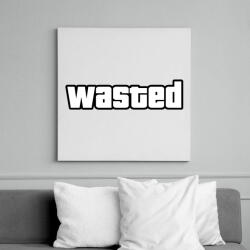printfashion Wasted GTA - Vászonkép - Fehér (6625280)