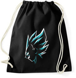 printfashion Super Saiyan Vegeta - Sportzsák, Tornazsák - Fekete (357304)