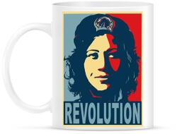 printfashion tamara_gevara01_2 - Bögre - Fehér (14799013)