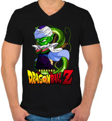 printfashion piccolo jr - Férfi V-nyakú póló - Fekete (15218695)
