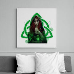 printfashion boszorkány - Vászonkép - Fehér (6627022)