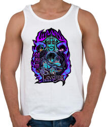 printfashion Solo Leveling Arise - Férfi atléta - Fehér (16443004)