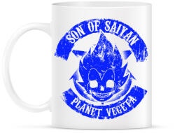 printfashion Planet Vegeta - Son of Saiyan - Bögre - Fehér (1107178)