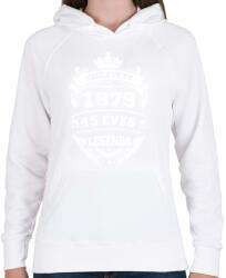 printfashion 1979 - Női kapucnis pulóver - Fehér (15713109)