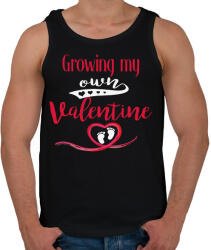 printfashion Growing my own - Férfi atléta - Fekete (2218178)
