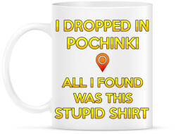 printfashion PUBG - I Dropped in Pochinki - Bögre - Fehér (847168)