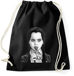 printfashion Wednesday sötét alaphoz - Sportzsák, Tornazsák - Fekete (11419179)