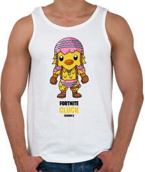 printfashion Cluck - Fortnite Season 6 - Férfi atléta - Fehér (5358193)