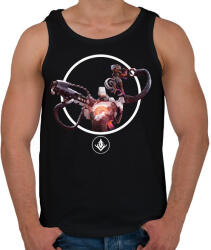 printfashion Predecessor - Grim. exe - Férfi atléta - Fekete (16127096)