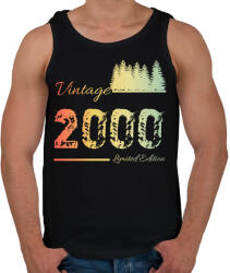 printfashion 2000 - Férfi atléta - Fekete (12622854)